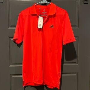 Adidas adult small collard shirt